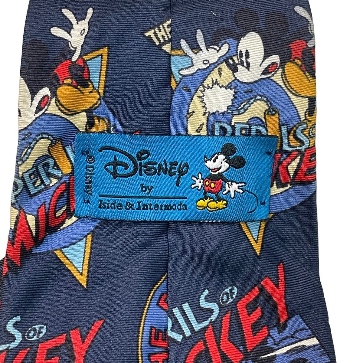 Disney 🔥LAST PRICE🔥 Vintage Disney The Perils Of Mickey Silk Ties Size ONE SIZE - 4 Thumbnail