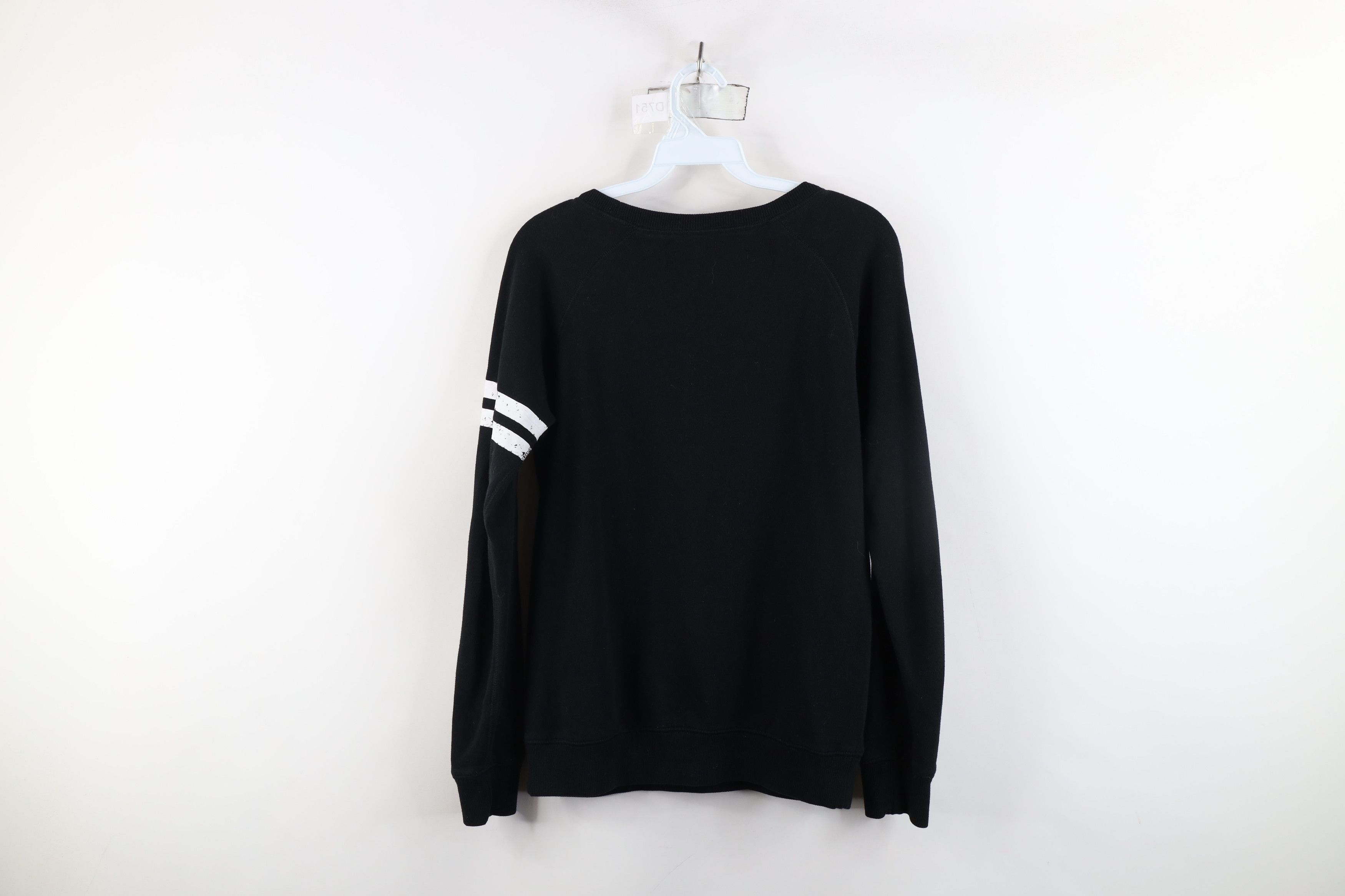Fox Racing × Vintage Vintage Fox Racing Faded Spell Out Big Logo Sweatshirt Black Size S / US 4 / IT 40 - 10 Thumbnail