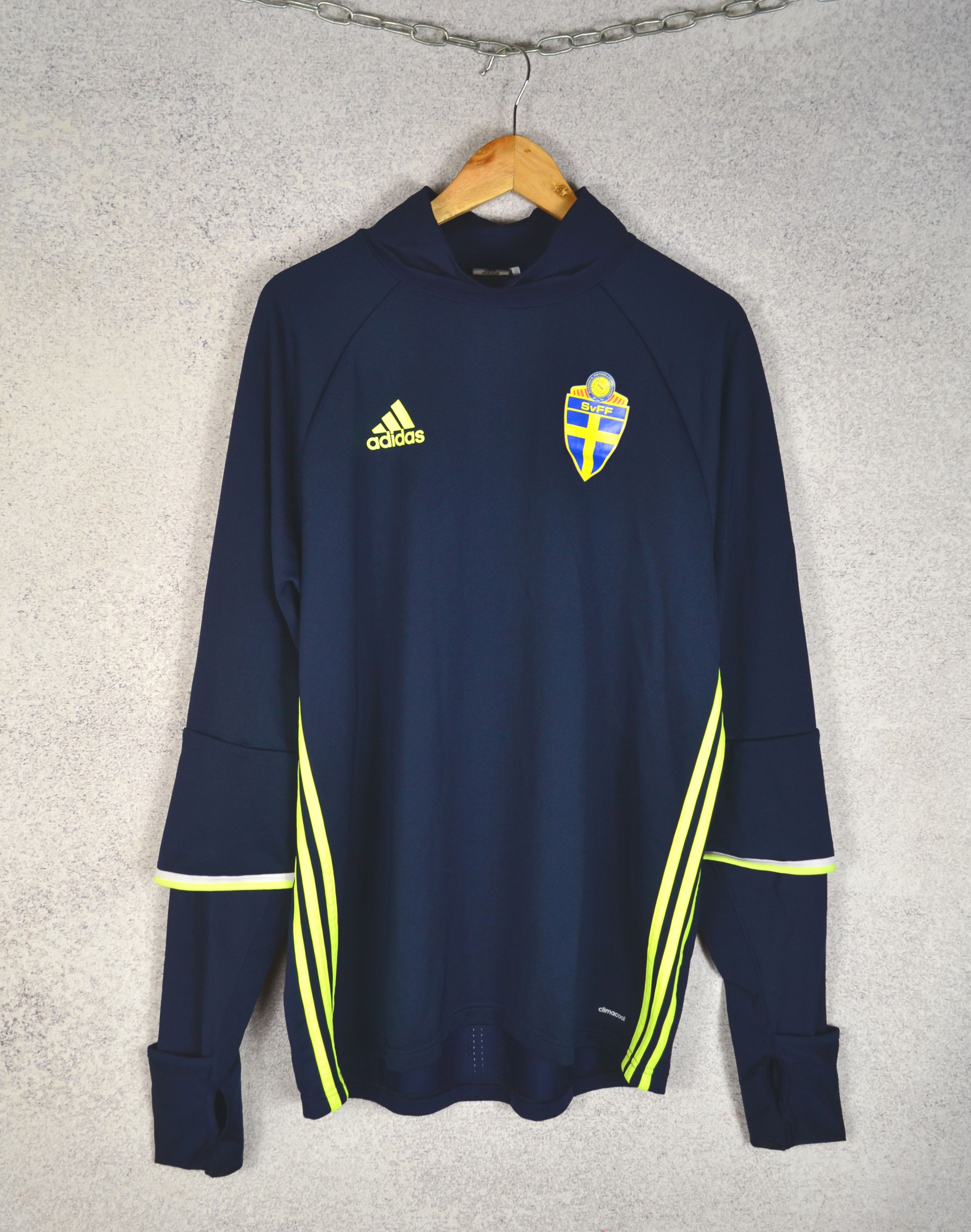 Sweden 2016 2017 Training Top Shirt Football Jersey Adidas