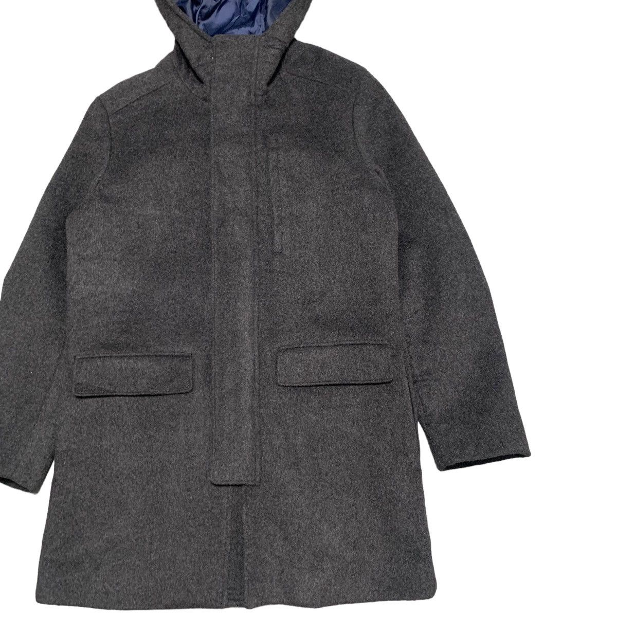 Alexander Julian Alexander Julian Hooded Wool Coat Size US M / EU 48-50 / 2 - 3 Thumbnail
