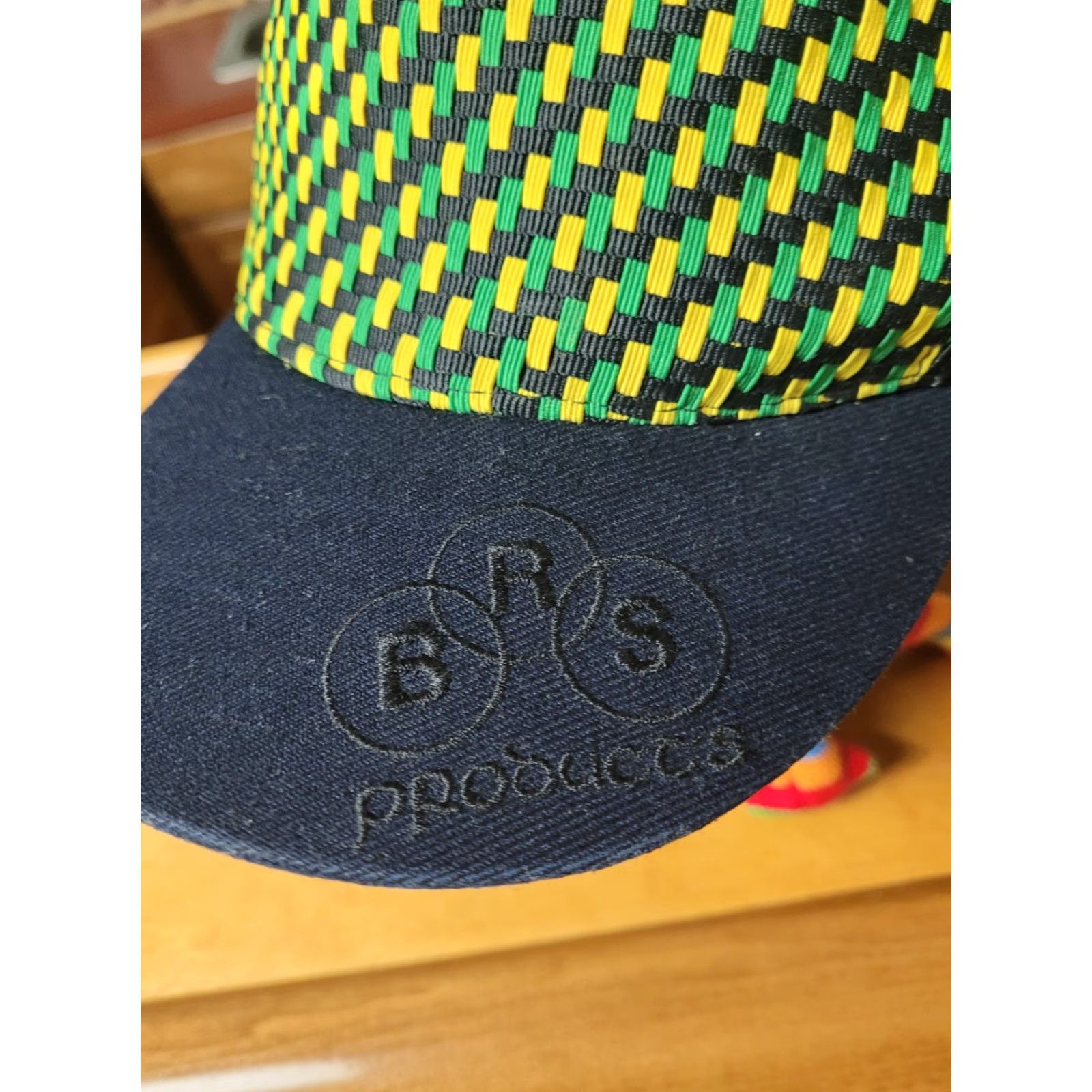 Nike Nike Baseball Cap Men 7 1/8 Black Nike Air Force 1 Blue Ribbon Sports Hat Check Pattern Sports Cap Slim Fit Size ONE SIZE - 2 Thumbnail