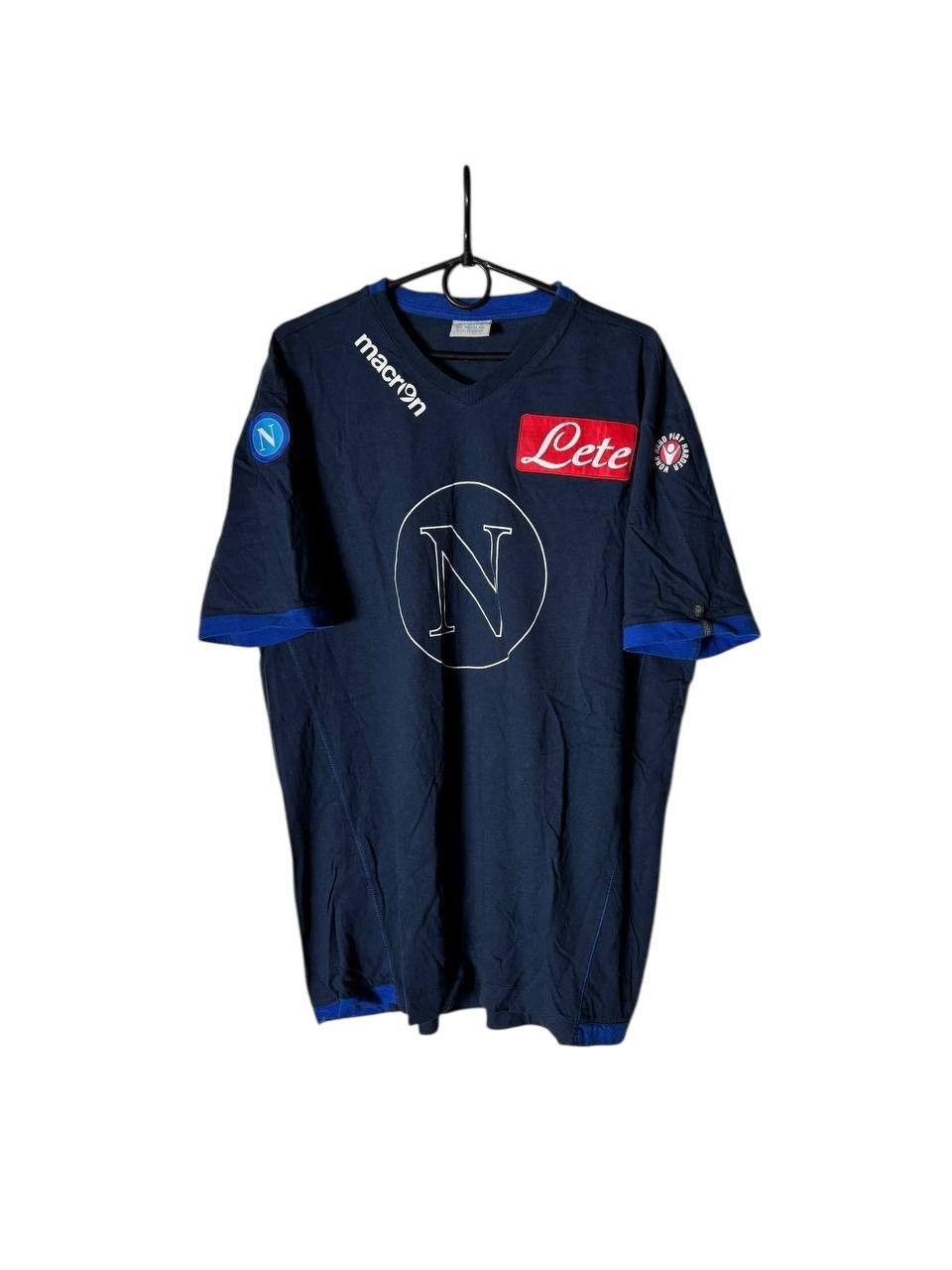 Sports Specialties Napoli 2009-10 Macron Italy Vintage Jersey Training T-Shirt Size US XL / EU 56 / 4 - 1 Thumbnail
