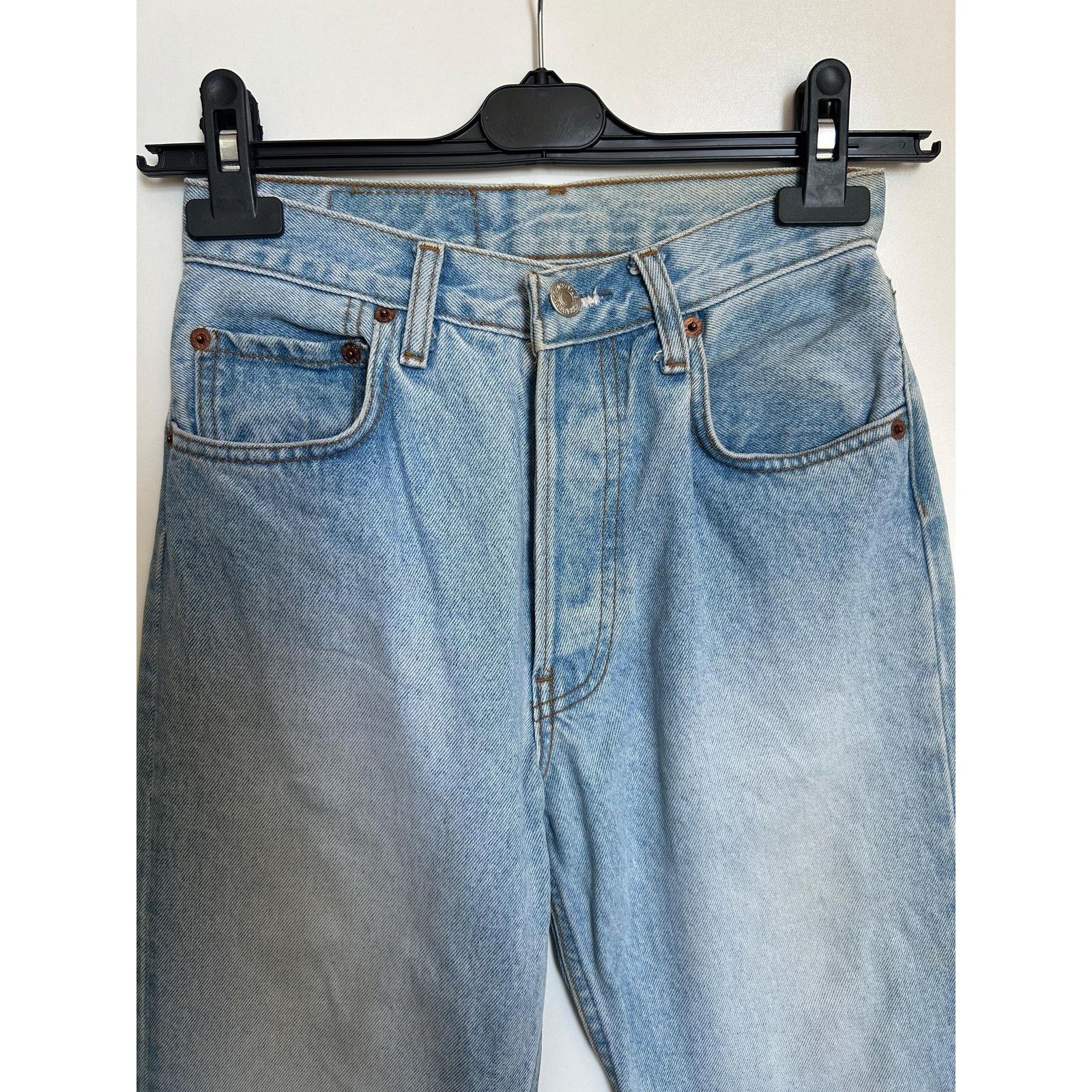 Levi's Vintage Levi's 501 Jeans 26x34 - USA 90s Mid Wash Button Fly Size US 26 / EU 42 - 3 Thumbnail