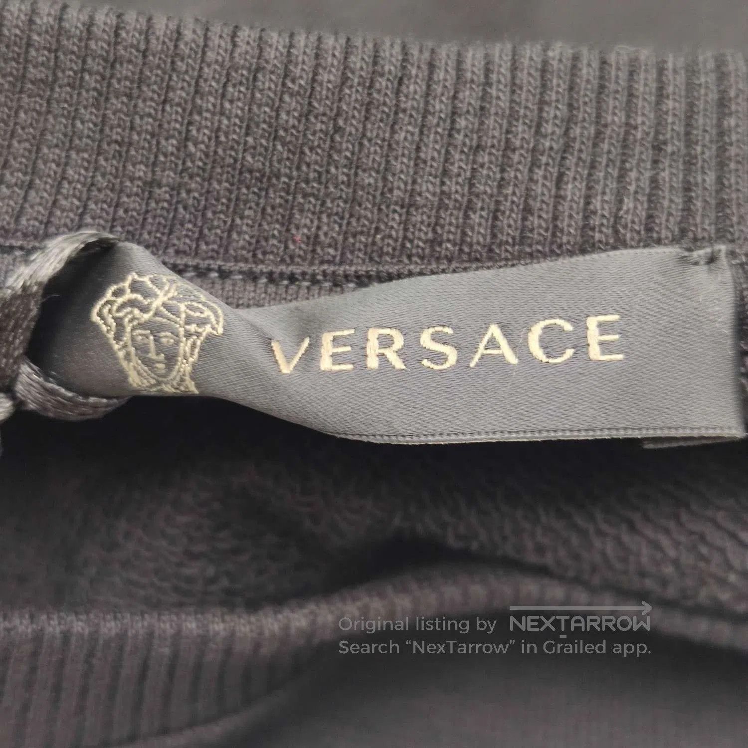 Versace Versace L Cotton Logo Crewneck Sweatshirt. Size US L / EU 52-54 / 3 - 5 Thumbnail