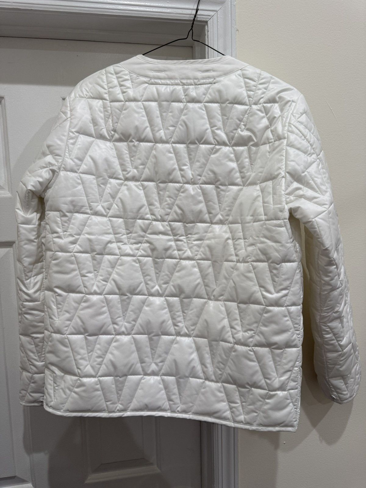 Vlone VLONE QUILTED JACKET 'WHITE' Size US M / EU 48-50 / 2 - 2 Thumbnail