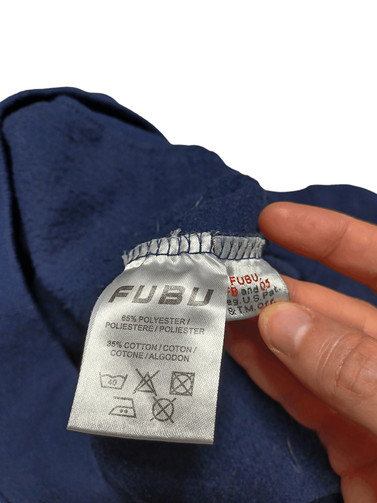Fubu FUBU VINTAGE BIGLOGO EMBROIDERED HOODIE RAP SK8 Y2K DRILL Size US L / EU 52-54 / 3 - 4 Thumbnail