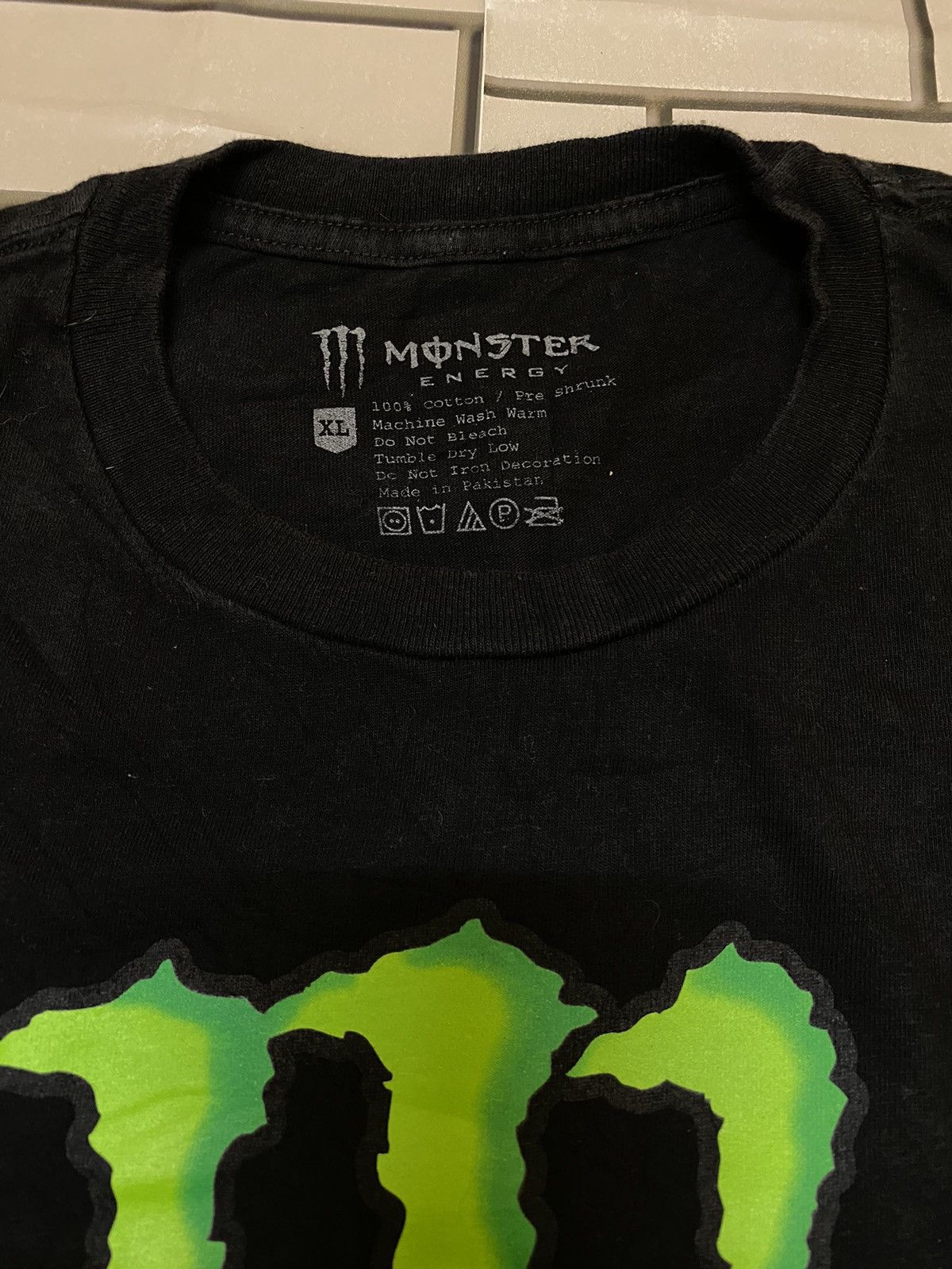 Vintage Vintage y2k Monster Energy Size US XL / EU 56 / 4 - 13 Thumbnail