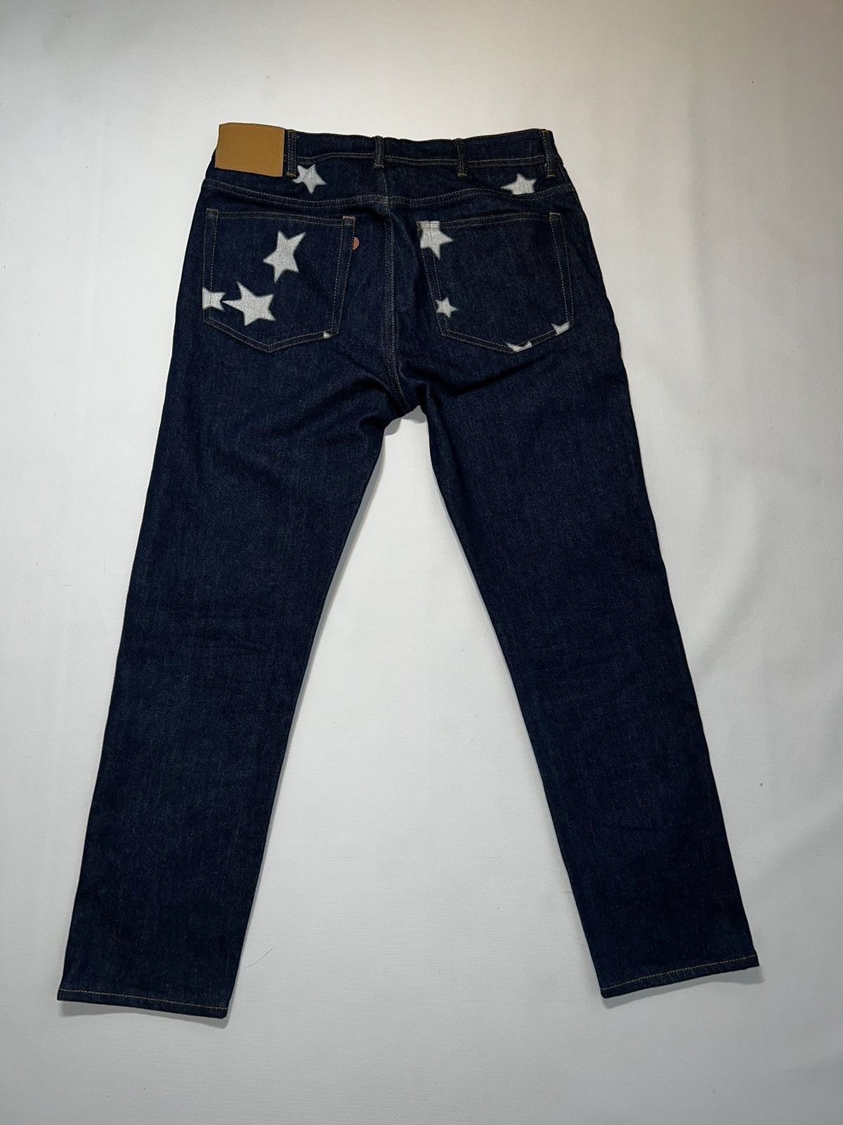 Acne Studios North Star Print Slim Fit Jean Size US 33 - 2 Thumbnail