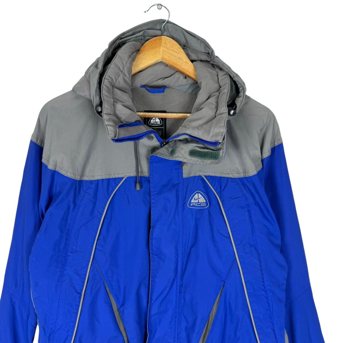Vintage ❄️NIKE ACG HOODIE STORM FIT WINDBREAKER JACKET Size US L / EU 52-54 / 3 - 3 Thumbnail