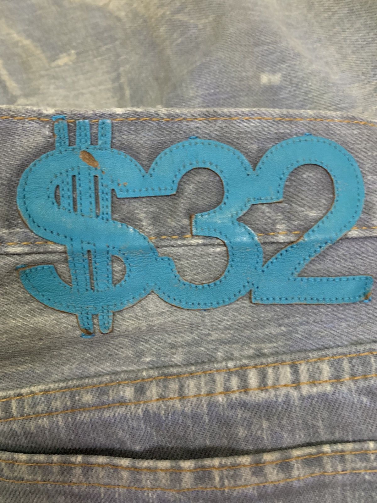 Swagger 💥Japanese designer Swagger Japan Painted Denim Size US 32 / EU 48 - 5 Thumbnail