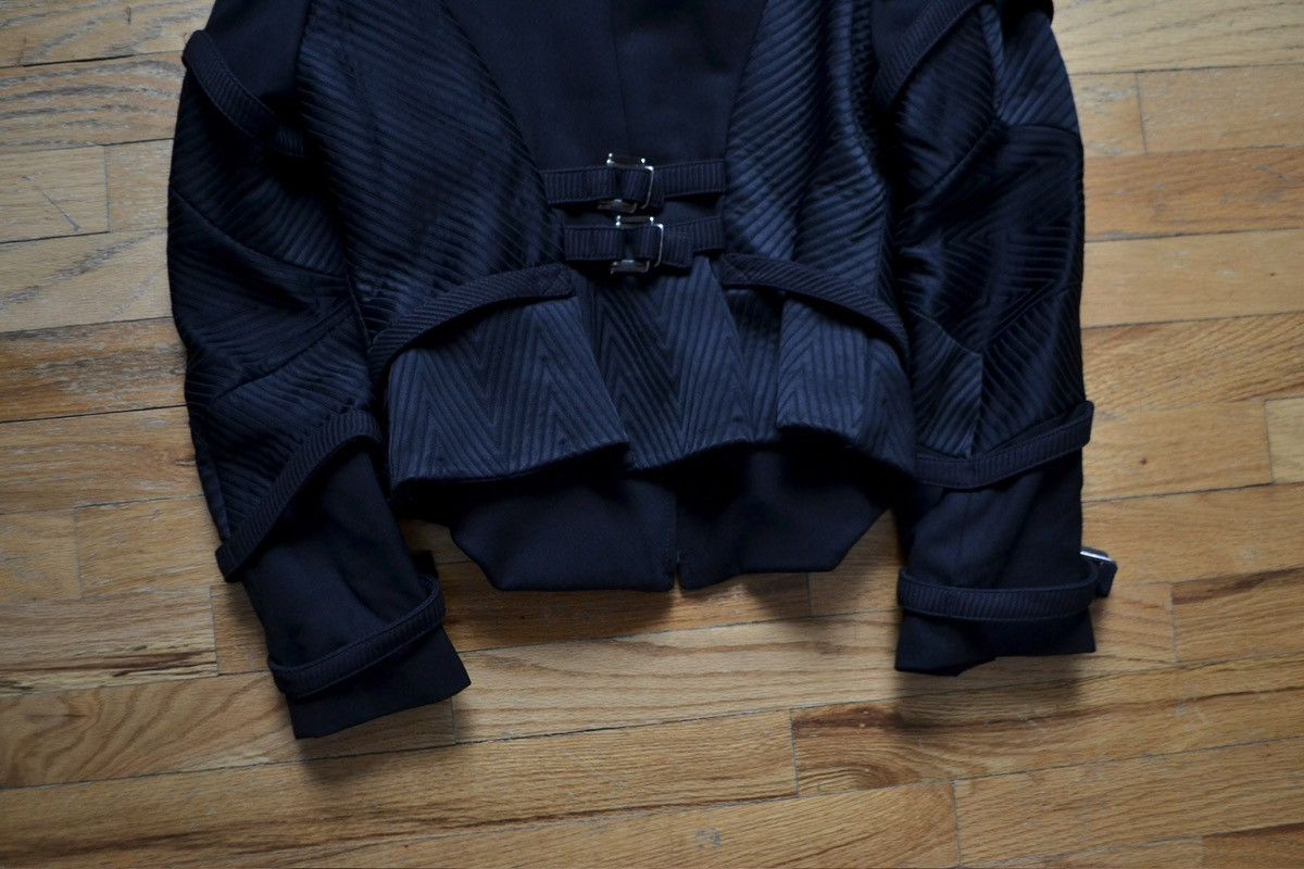 Versace FW2003 Bondage Moto Biker Jacket Size M / US 6-8 / IT 42-44 - 10 Thumbnail
