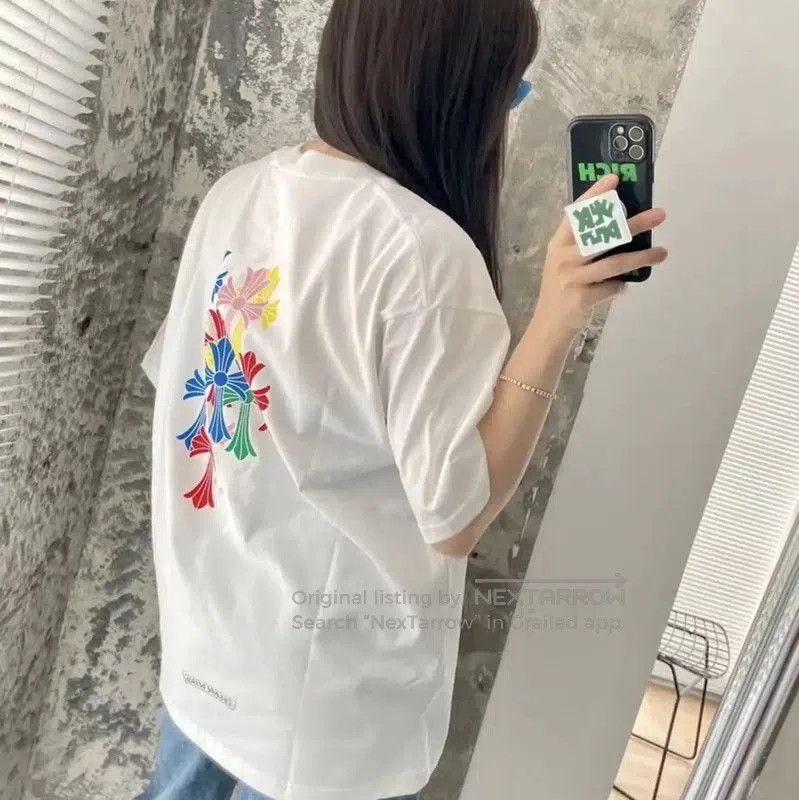 Chrome Hearts Chrome Hearts White Cotton Graphic T-Shirt . Size M / US 6-8 / IT 42-44 - 2 Thumbnail