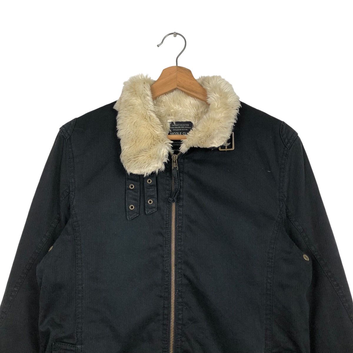 Issey Miyake 📌Vintage Heavy Jacket Biker Nicole For Men Fur Blanket Size US M / EU 48-50 / 2 - 4 Thumbnail