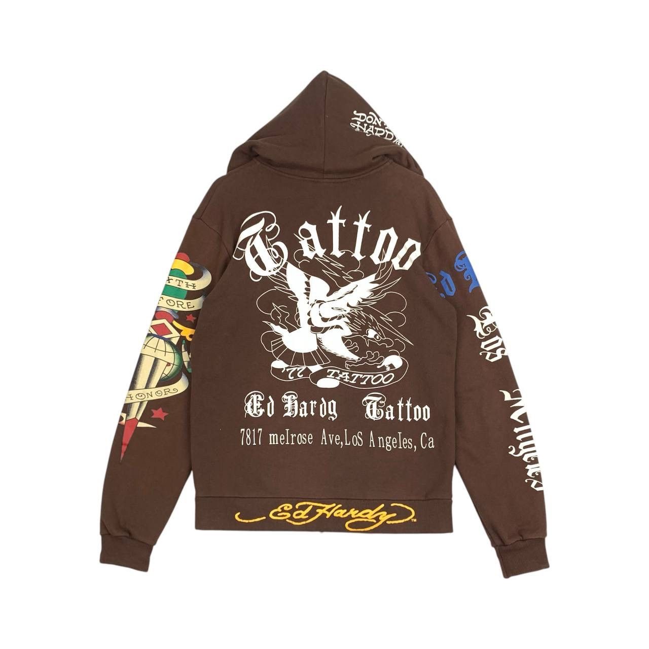 Christian Audigier Vintage Hoodie Ed Hardy By Christian Audigier Size M Size US M / EU 48-50 / 2 - 7 Thumbnail