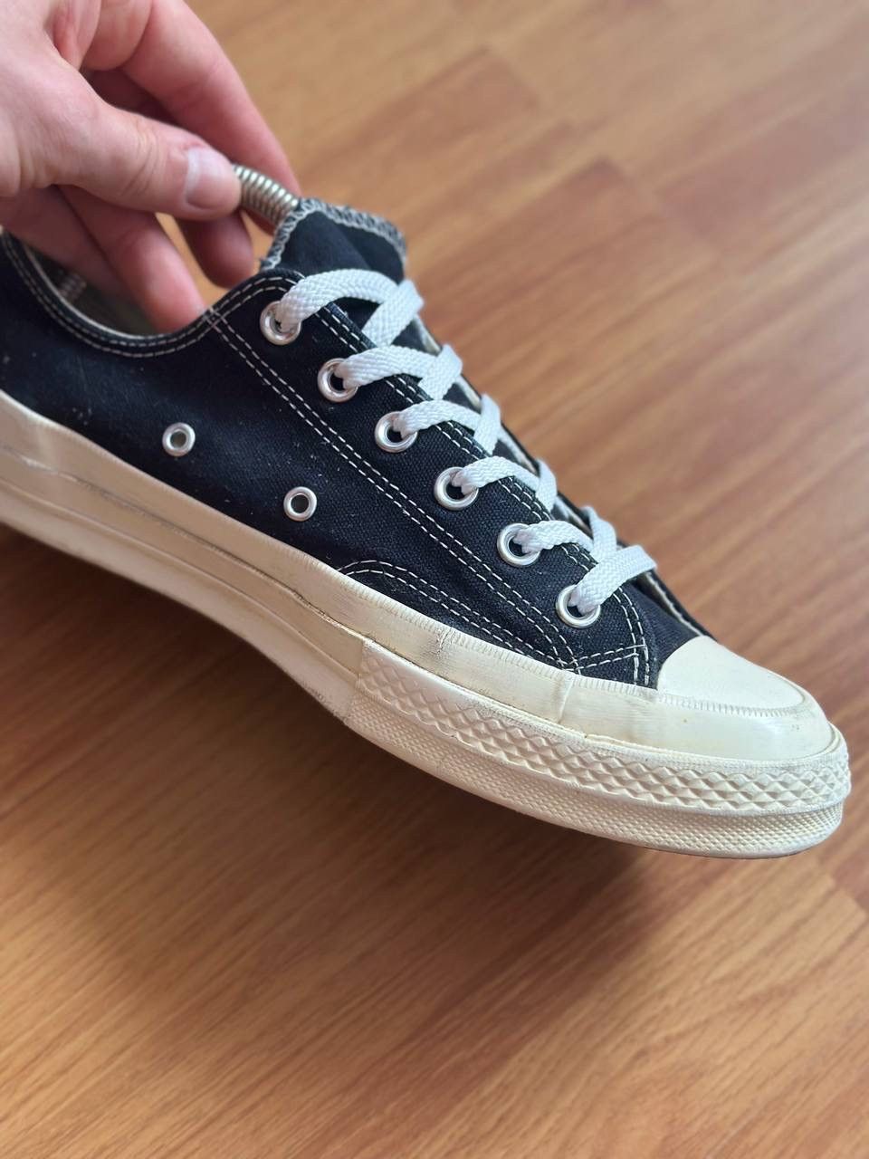 Comme des Garcons Converse Comme des Garcons Chuck Taylor Low Trainers 7 Size US 7 / EU 40 - 13 Thumbnail