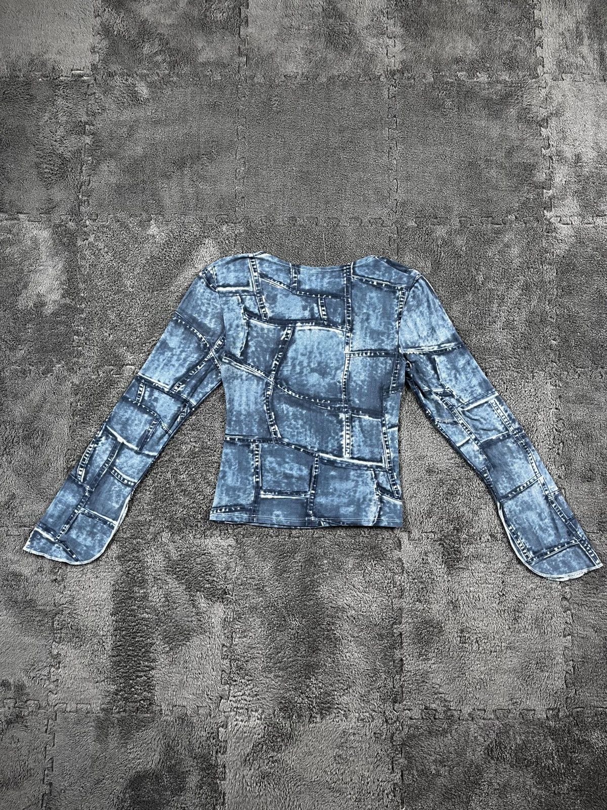 Japanese Brand VINTAGE Y2K JPG STYLE LONG SLEEVE PRINTED TOP Size M / US 6-8 / IT 42-44 - 4 Thumbnail