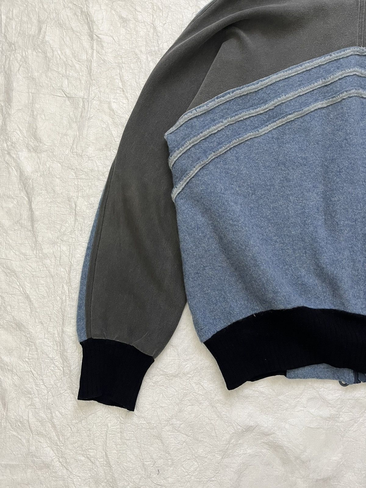 Griffin Griffin mid 1990s hybrid wool-cotton hoodie Size US M / EU 48-50 / 2 - 9 Thumbnail