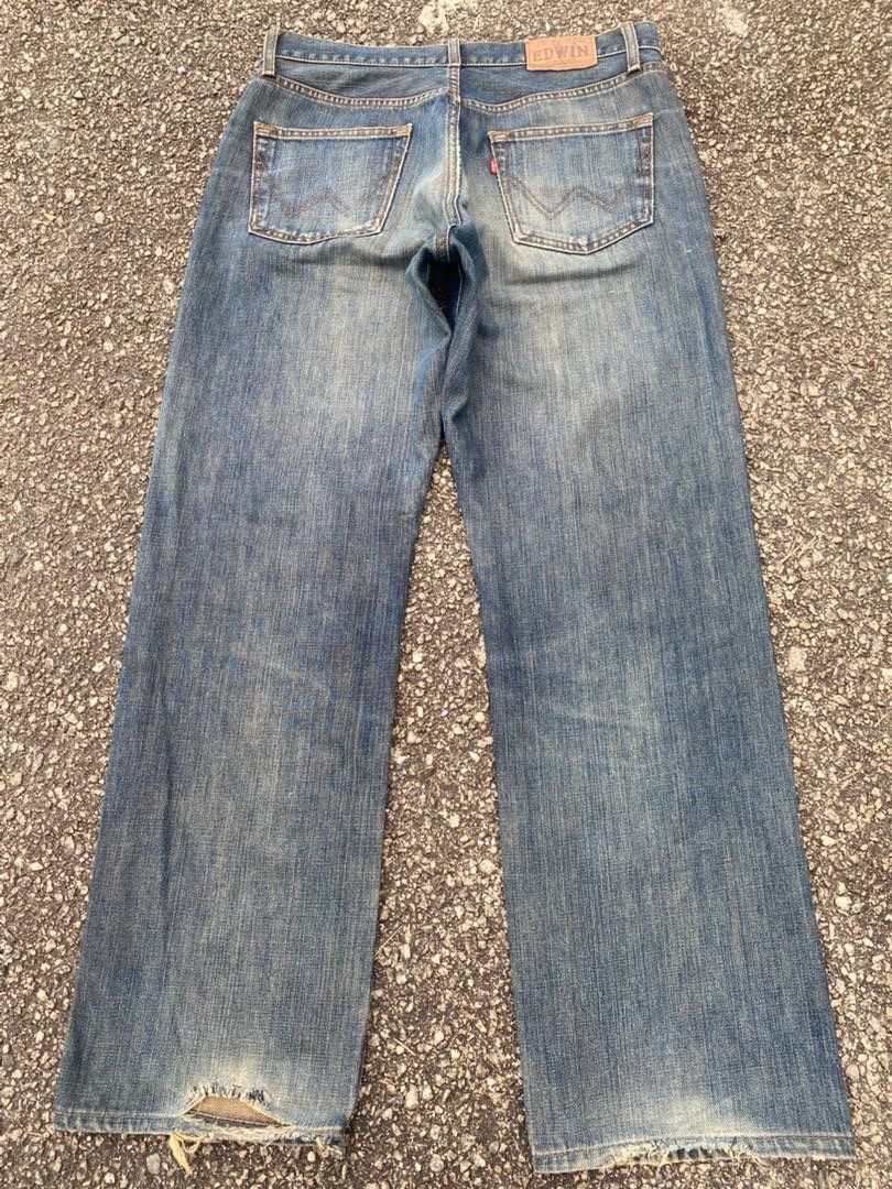 Edwin Vintage Edwin Distressed Denim Size US 32 / EU 48 - 3 Thumbnail