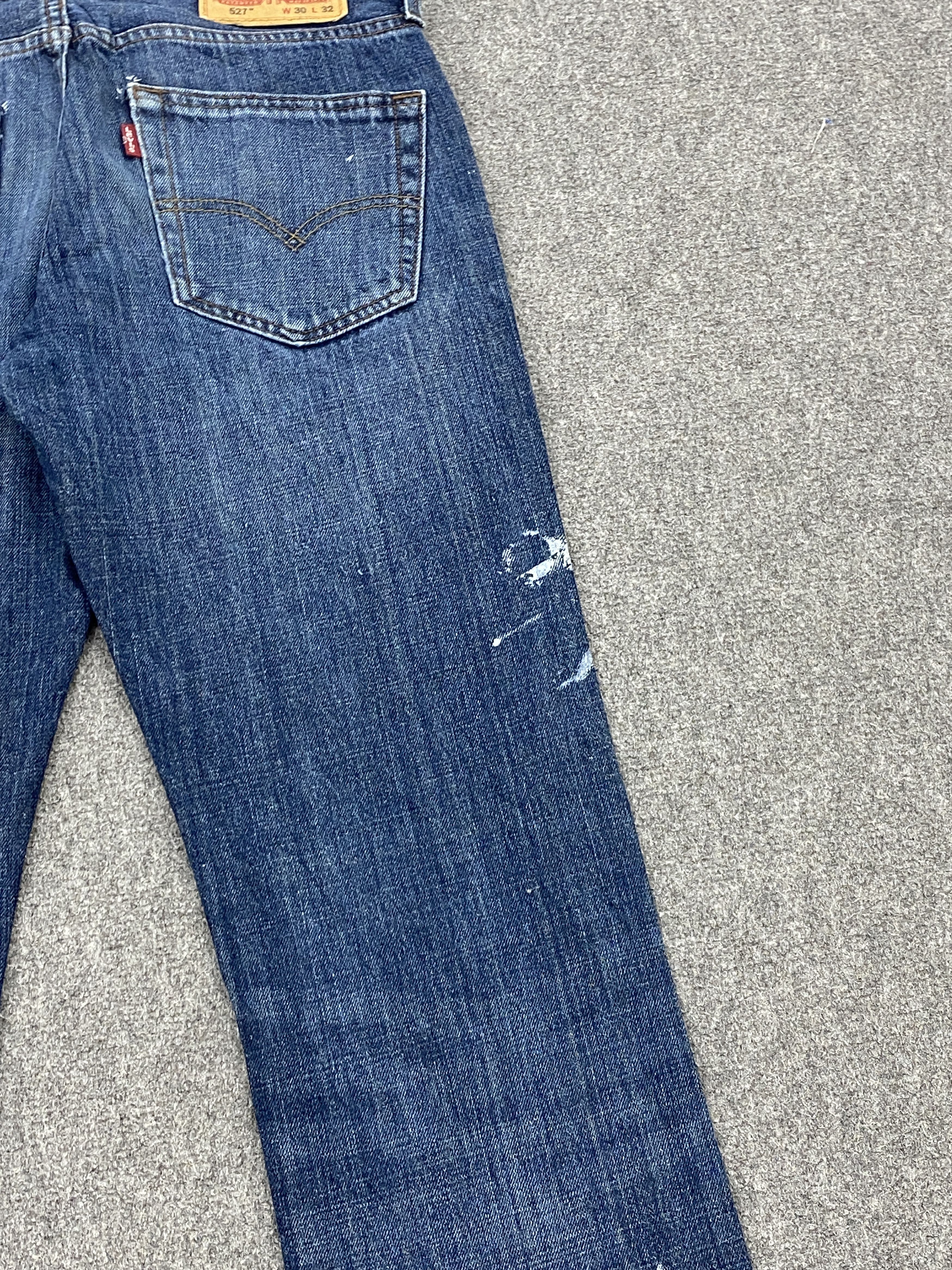 Levi's Vintage Levis 527 Flared Bootcut Denim DP2701 Size US 30 / EU 46 - 19 Thumbnail