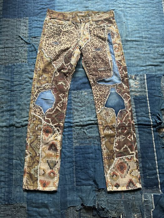 Kapital Kapital kountry patchwork corduroy pants | Grailed