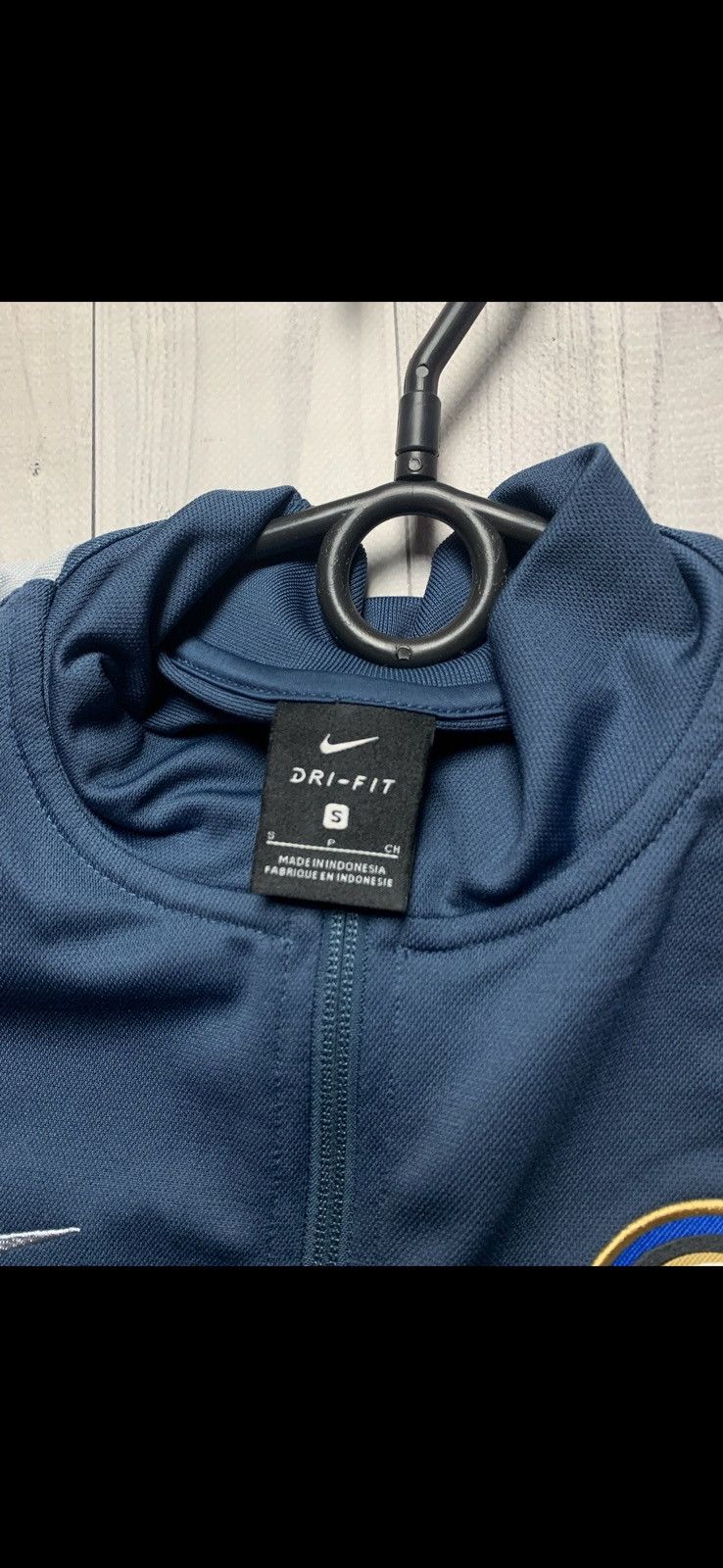 Nike × Vintage Vintage Nike Inter Milan track jacket size S logo Size US S / EU 44-46 / 1 - 3 Thumbnail