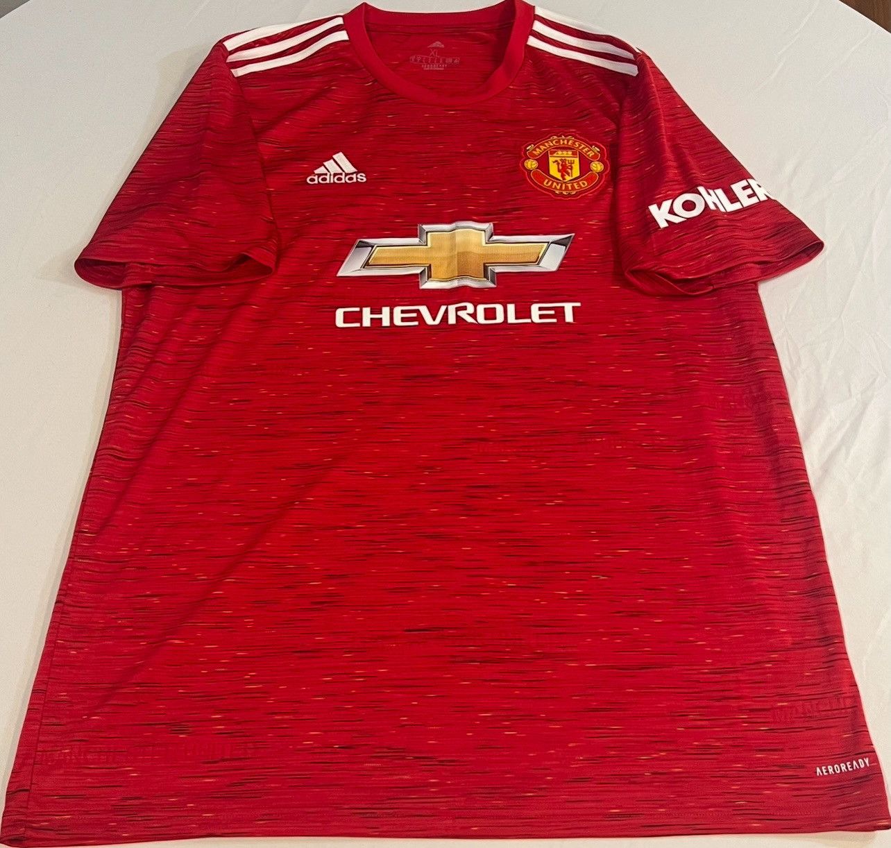 Adidas 2020/21 Men’s Manchester United Adidas Home Jersey XL Size US XL / EU 56 / 4 - 1 Thumbnail