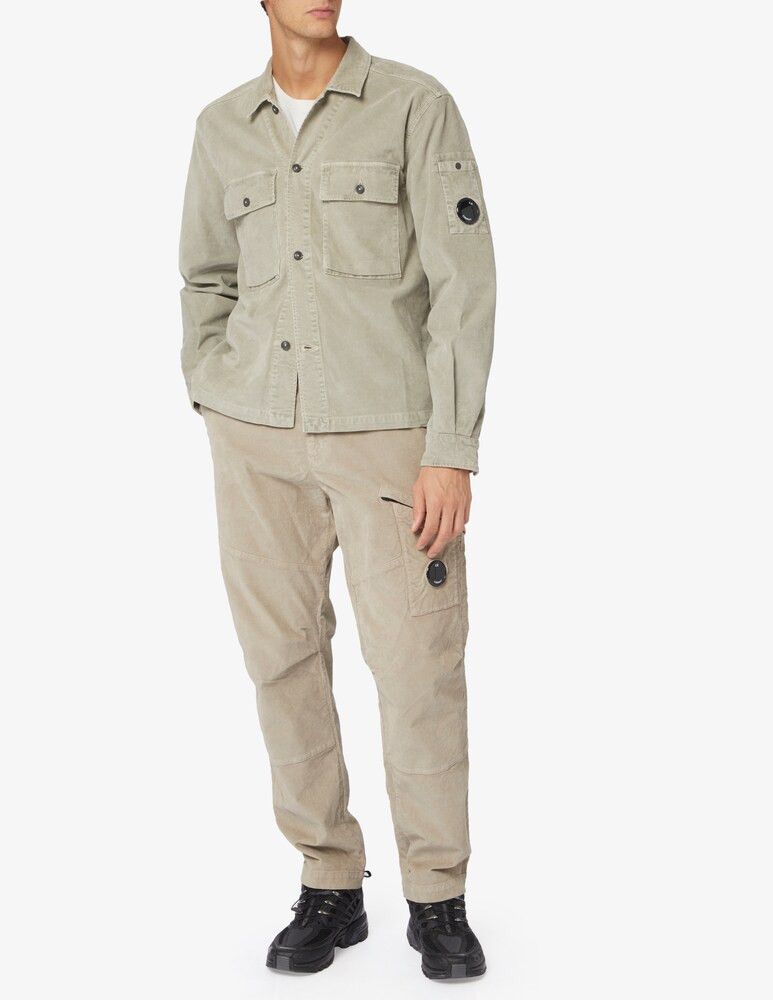 C.P. Company o1y1224 Logo Cargo Pant in Beige Size US 34 / EU 50 - 2 Thumbnail