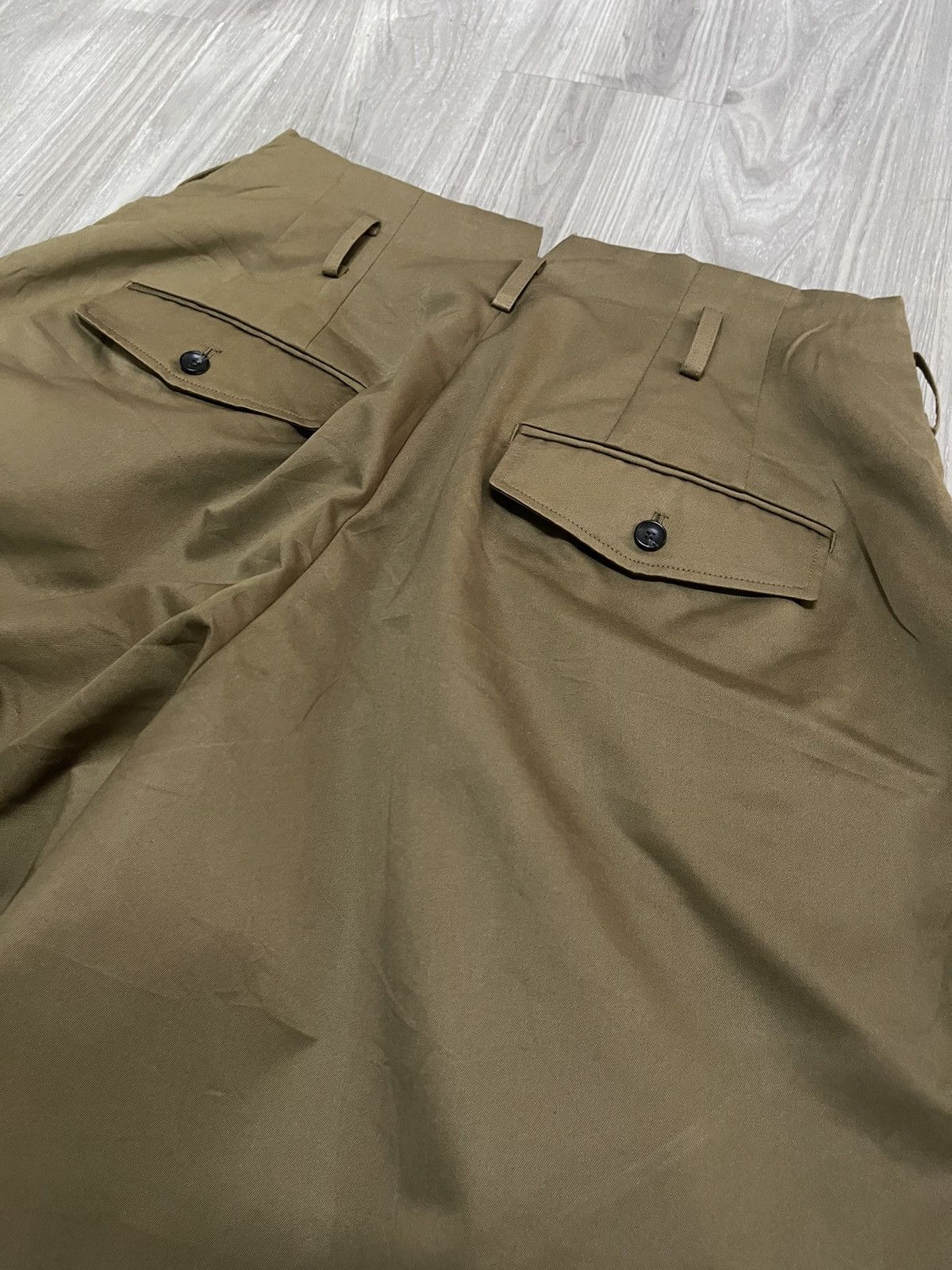 GU GU x And Beautiful People - Tuck Wide Pant Size US 30 / EU 46 - 7 Thumbnail