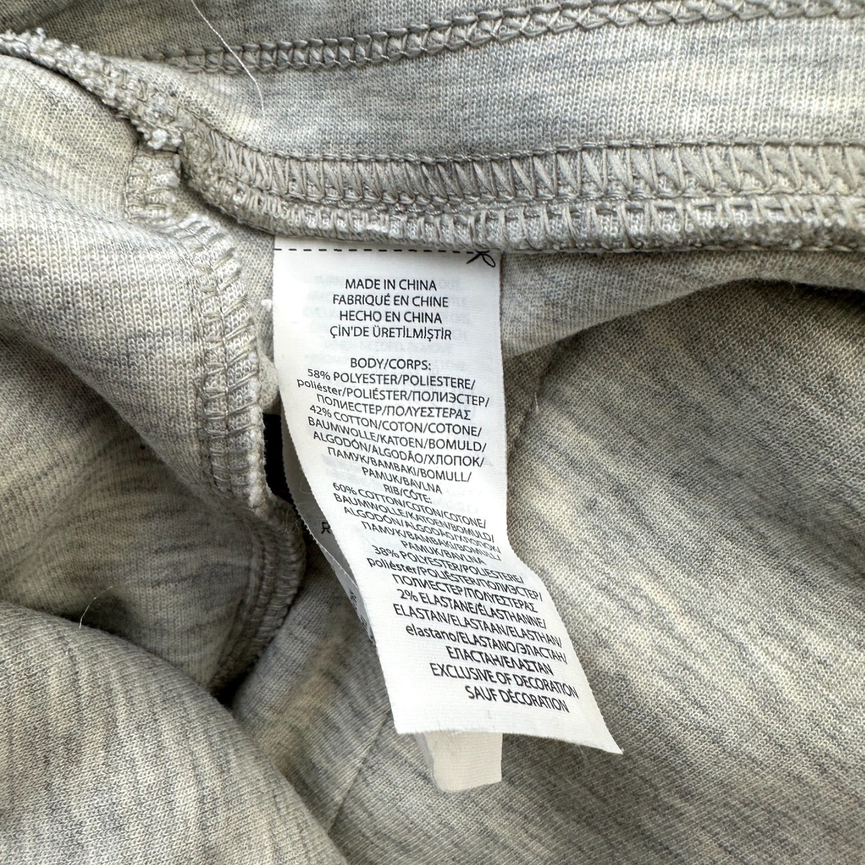 Polo Ralph Lauren Polo Ralph Lauren Pants Jogger XL Mens Gray Double Knit Tech Fleece Athletic Activewear Size US XL / EU 56 / 4 - 7 Thumbnail
