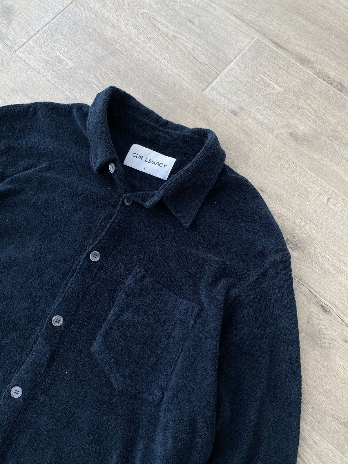 Our Legacy Rare Teddy Our Legacy Overshirt Size US L / EU 52-54 / 3 - 5 Thumbnail