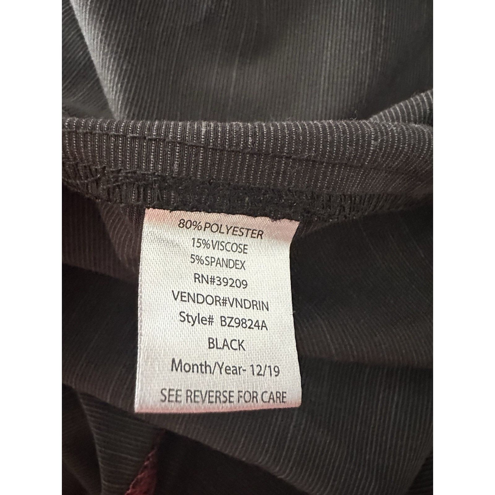 Burnside Burnside Men's Shorts Black Sz 38 Hybrid Stretch Chino Size US 38 / EU 54 - 3 Thumbnail