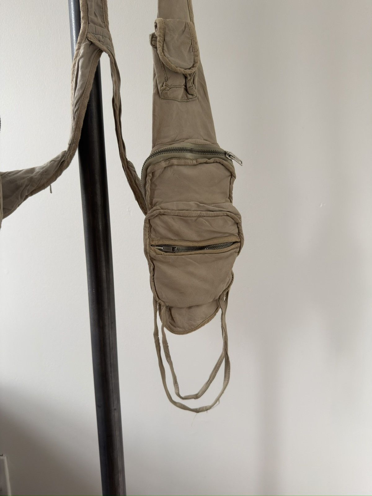 Rick Owens SS07 DRAKE Pearl Leather Vest Bag Size US M / EU 48-50 / 2 - 4 Thumbnail