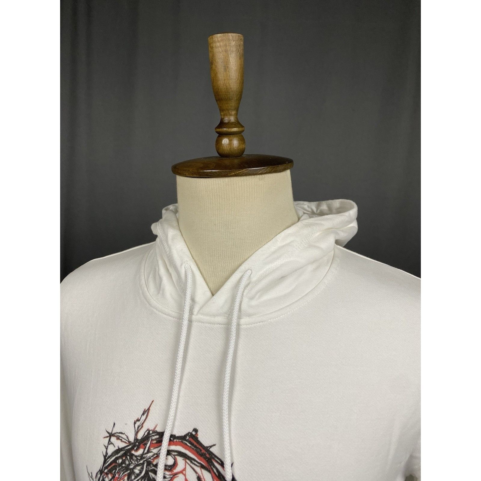 Alexander McQueen Alexander McQueen McQ Big Logo Men's White Hoodie Sweater Si Size US S / EU 44-46 / 1 - 5 Thumbnail