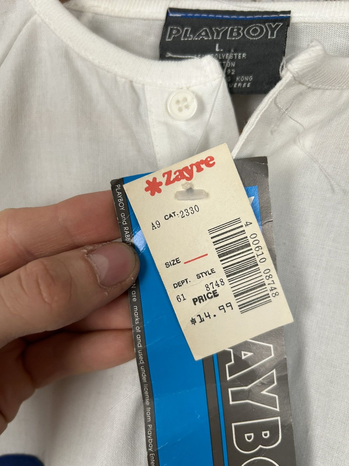Playboy Vintage Playboy 80s/90s New Tee Rare Hype Streetwear Size US L / EU 52-54 / 3 - 7 Thumbnail