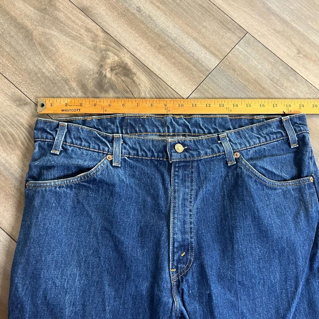 Levi's Vintage Levi 506 Blue Denim Casual Jeans Men 38x30 Size US 38 / EU 54 - 5 Thumbnail