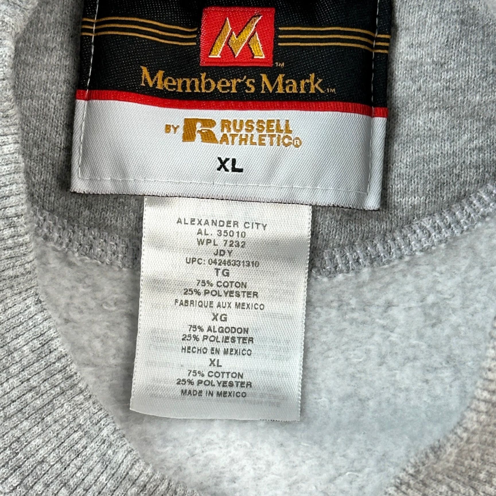 Russell Athletic VINTAGE Russell Athletic Sweatshirt Mens XL Gray Pullover Crew Neck Cotton Blend Fleece Logo 90s Retro Sports USA Size US XL / EU 56 / 4 - 4 Thumbnail