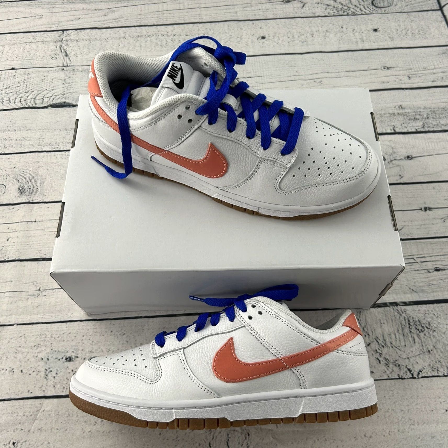 Nike VINTAGE Nike Dunk Low By You White Men’s Size 8 Women's 9.5 Nike Dunk Low By You White Men’s Size 8 Women's 9.5 FN0569-900 Size US 10 / IT 40 - 2 Thumbnail