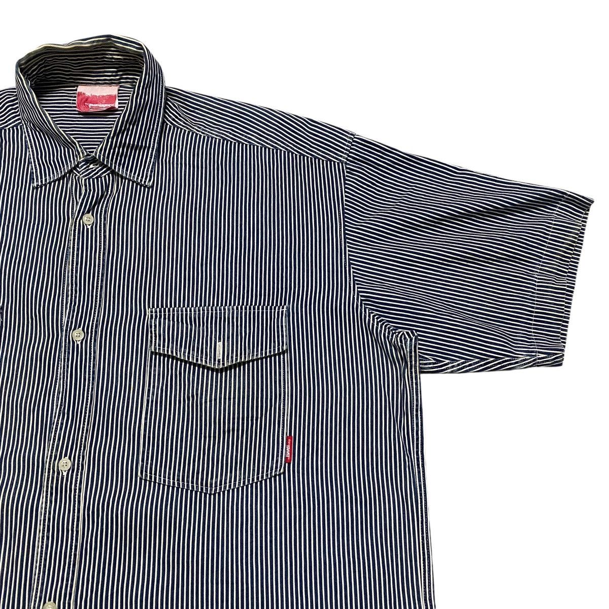 Swagger Swagger Hickory Striped Work Shirt Oversized Size US XL / EU 56 / 4 - 5 Thumbnail