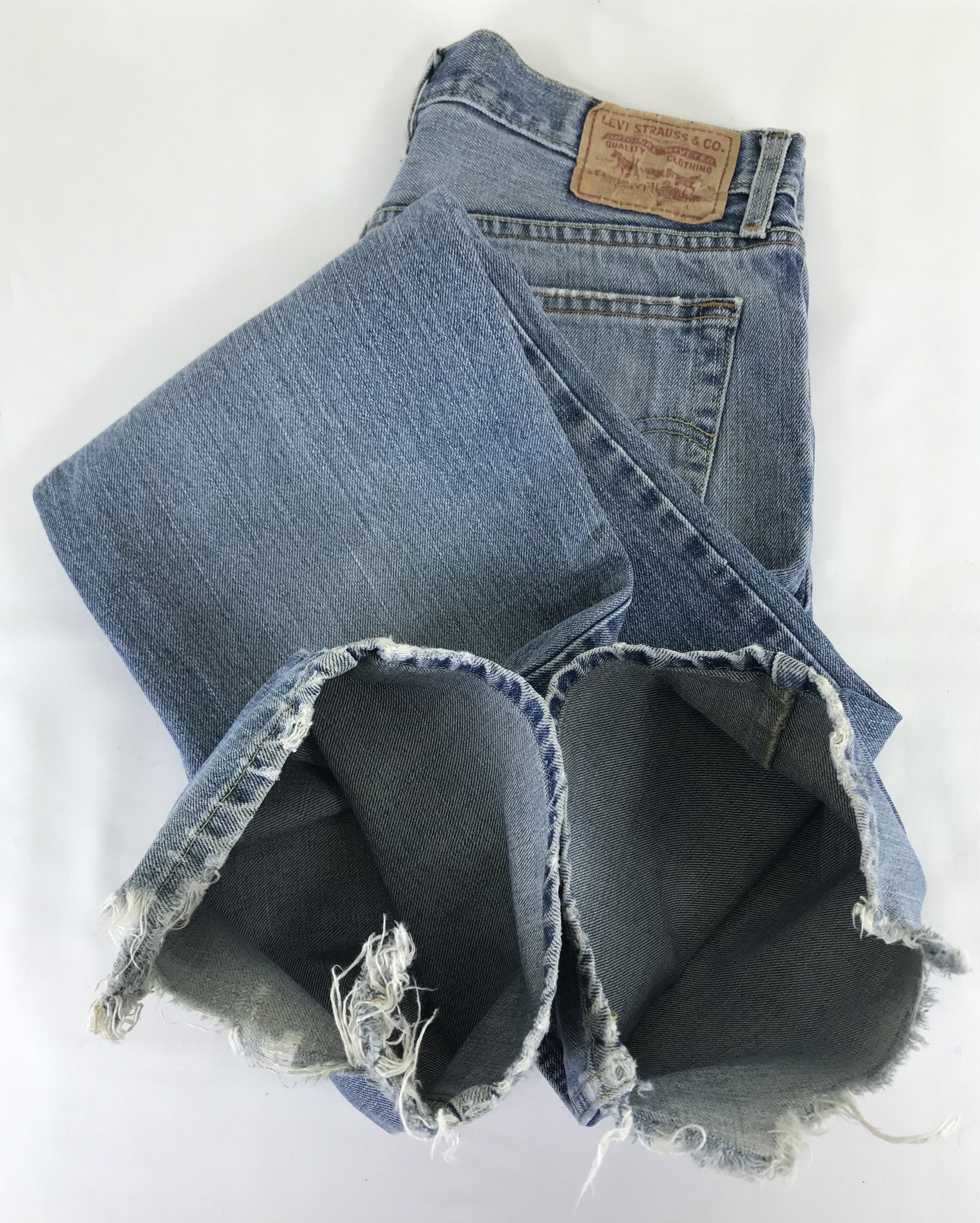 Levi's Vintage Levi's 527 Flare Jeans Distressed Denim Size US 32 / EU 48 - 15 Thumbnail