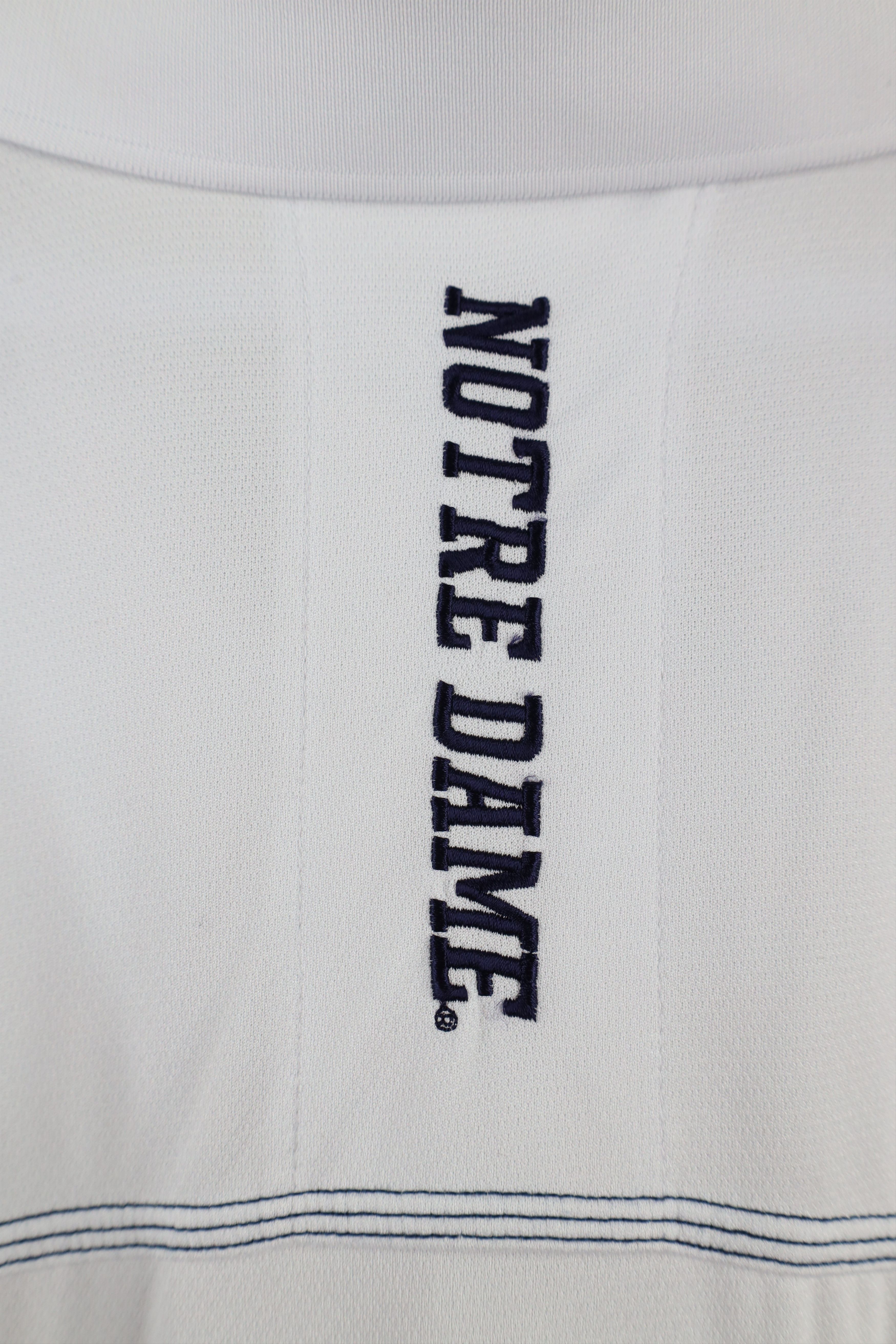 Adidas × Vintage Adidas Notre Dame Football 2013 National Championship Polo Size US L / EU 52-54 / 3 - 13 Thumbnail