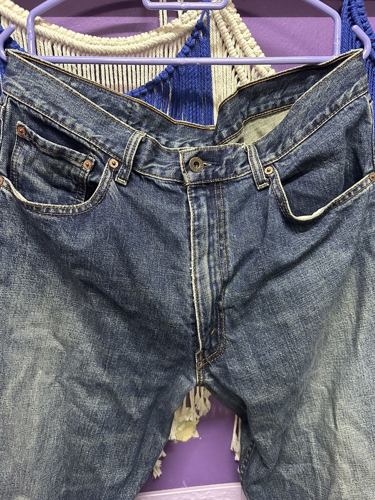 Levi's levis jeans straight cut Size US 34 / EU 50 - 4 Thumbnail