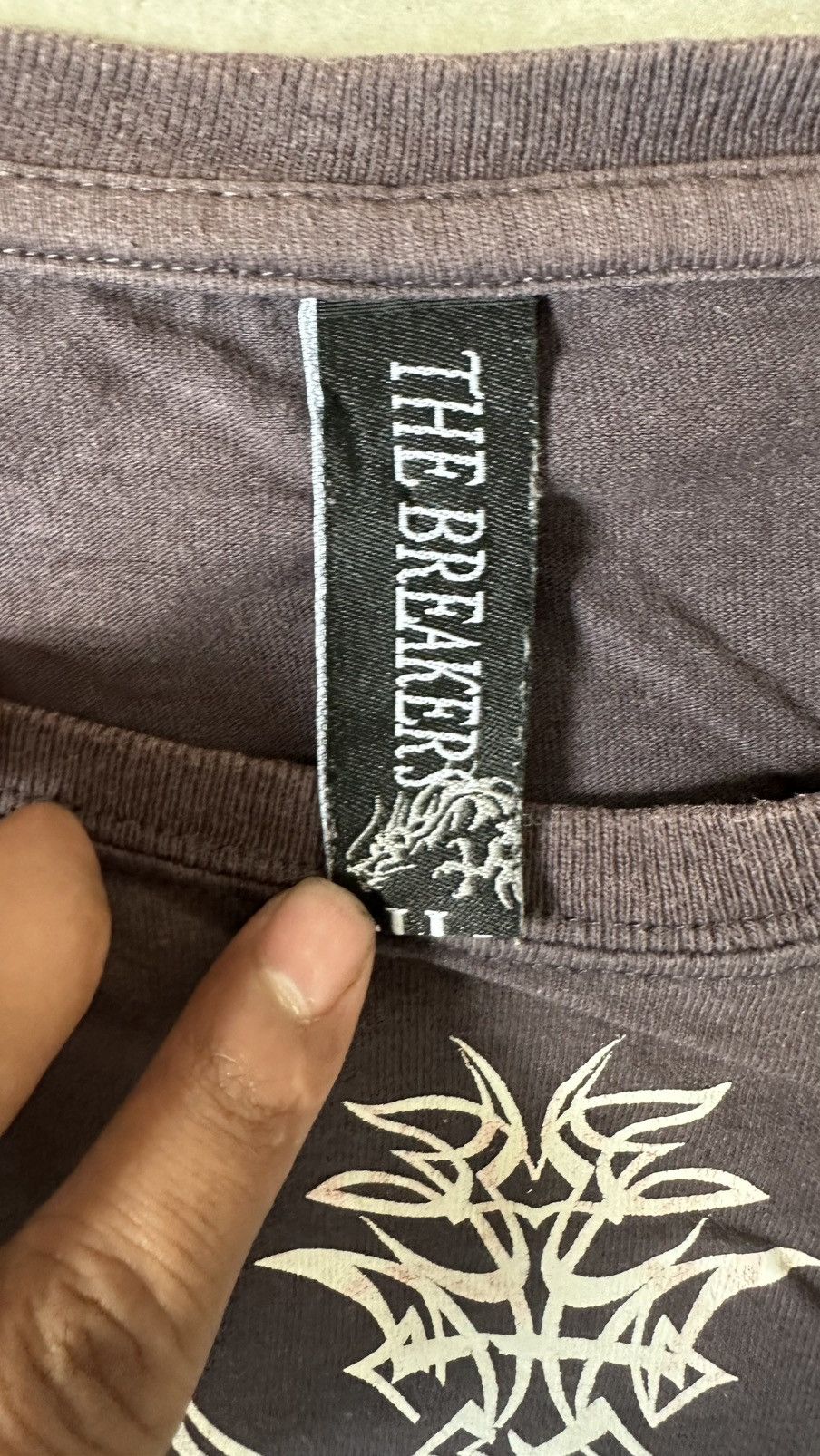 Japanese Brand THE BREAKERS AFLLICTION POEMS JAPANESE CROSS TEE Size US M / EU 48-50 / 2 - 4 Thumbnail