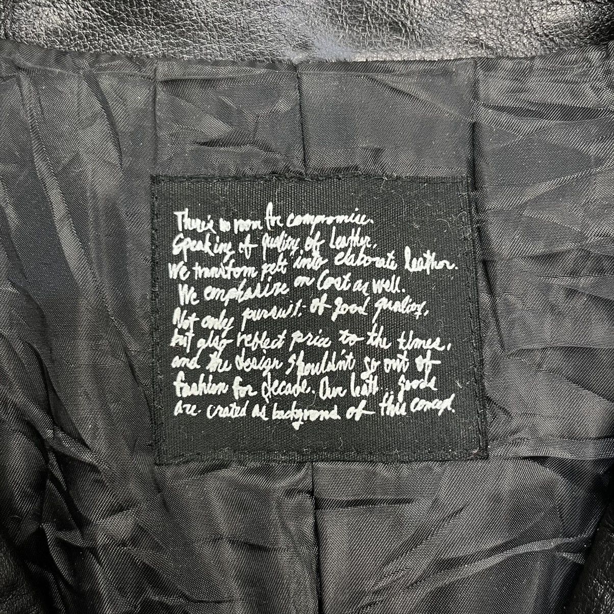 Japanese Brand × Kadoya × NANO universe Nano universe multi zipper bikers leather jacket Size US M / EU 48-50 / 2 - 12 Thumbnail