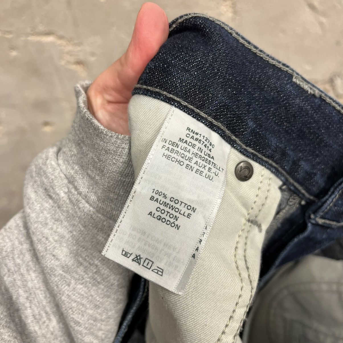 True Religion True Religion Ricky Dark Wash Relaxed Straight Logo Jeans 38 Size US 38 / EU 54 - 10 Thumbnail