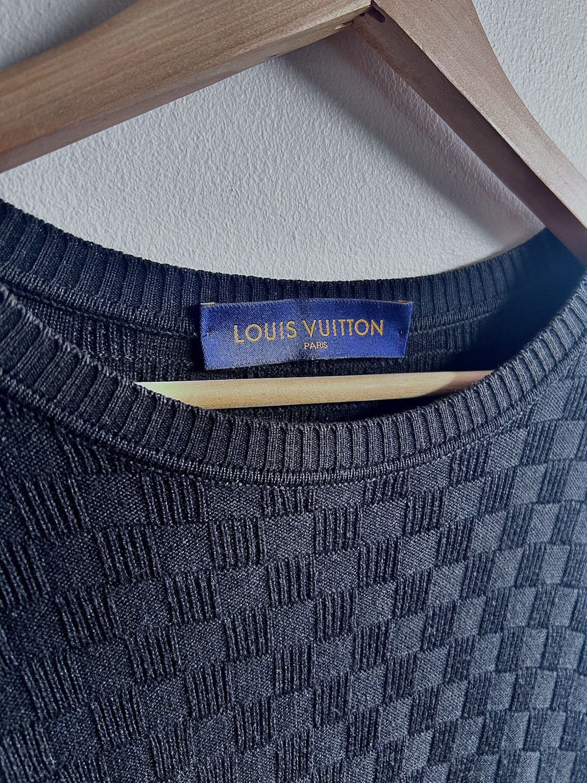Louis Vuitton Louis Vuitton Damier Sweater Size US M / EU 48-50 / 2 - 3 Thumbnail