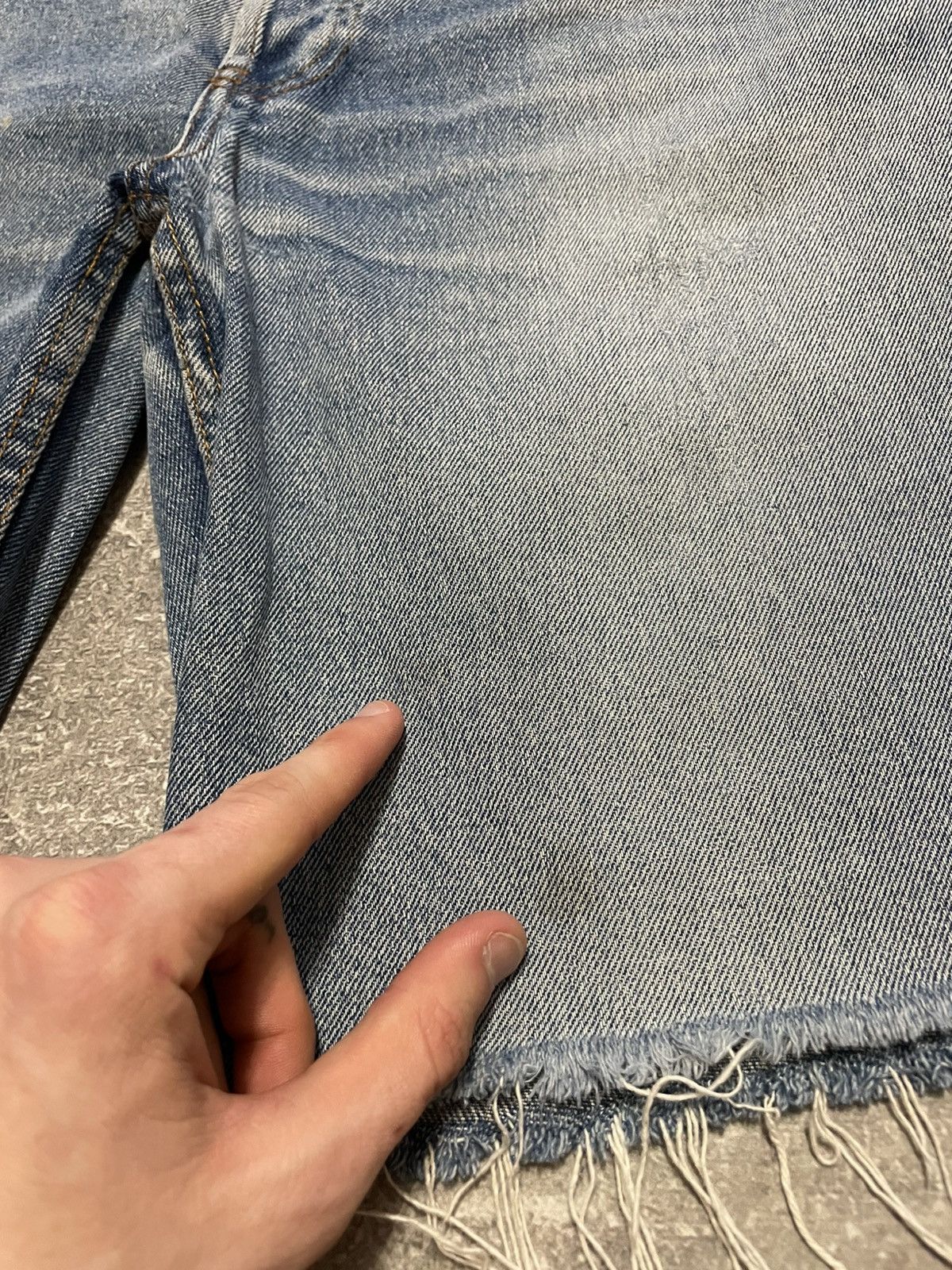 Levi's × Levi's Vintage Clothing × Vintage Vintage Levis Blue Denim Jeans Shorts Size 30 Size US 30 / EU 46 - 6 Thumbnail