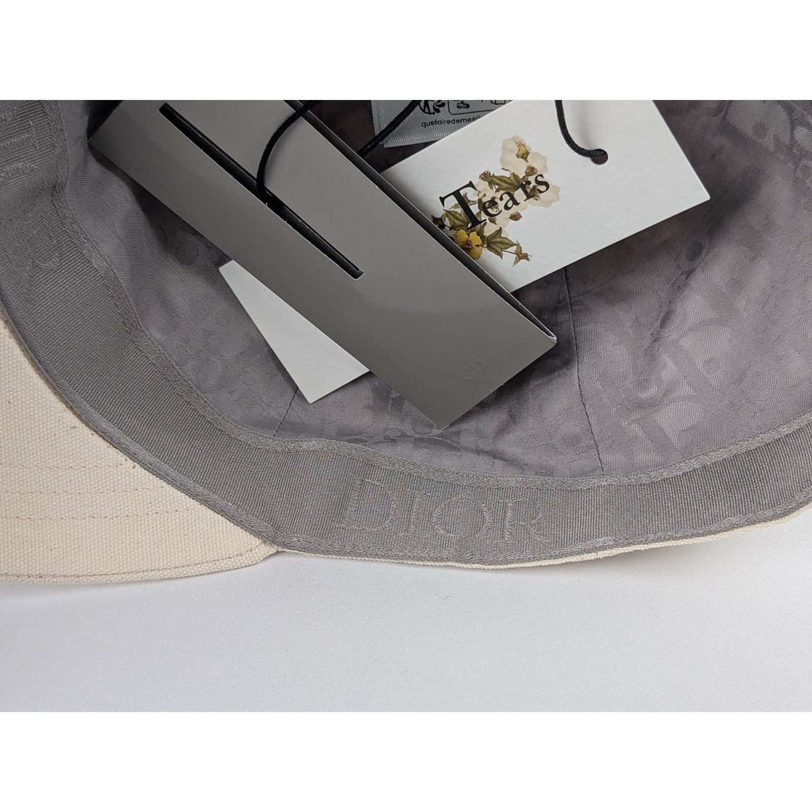 DENIM TEARS × Dior o1rshd1 Size: S / M.Woven Hat in Beige / Multicolor Size ONE SIZE - 5 Thumbnail
