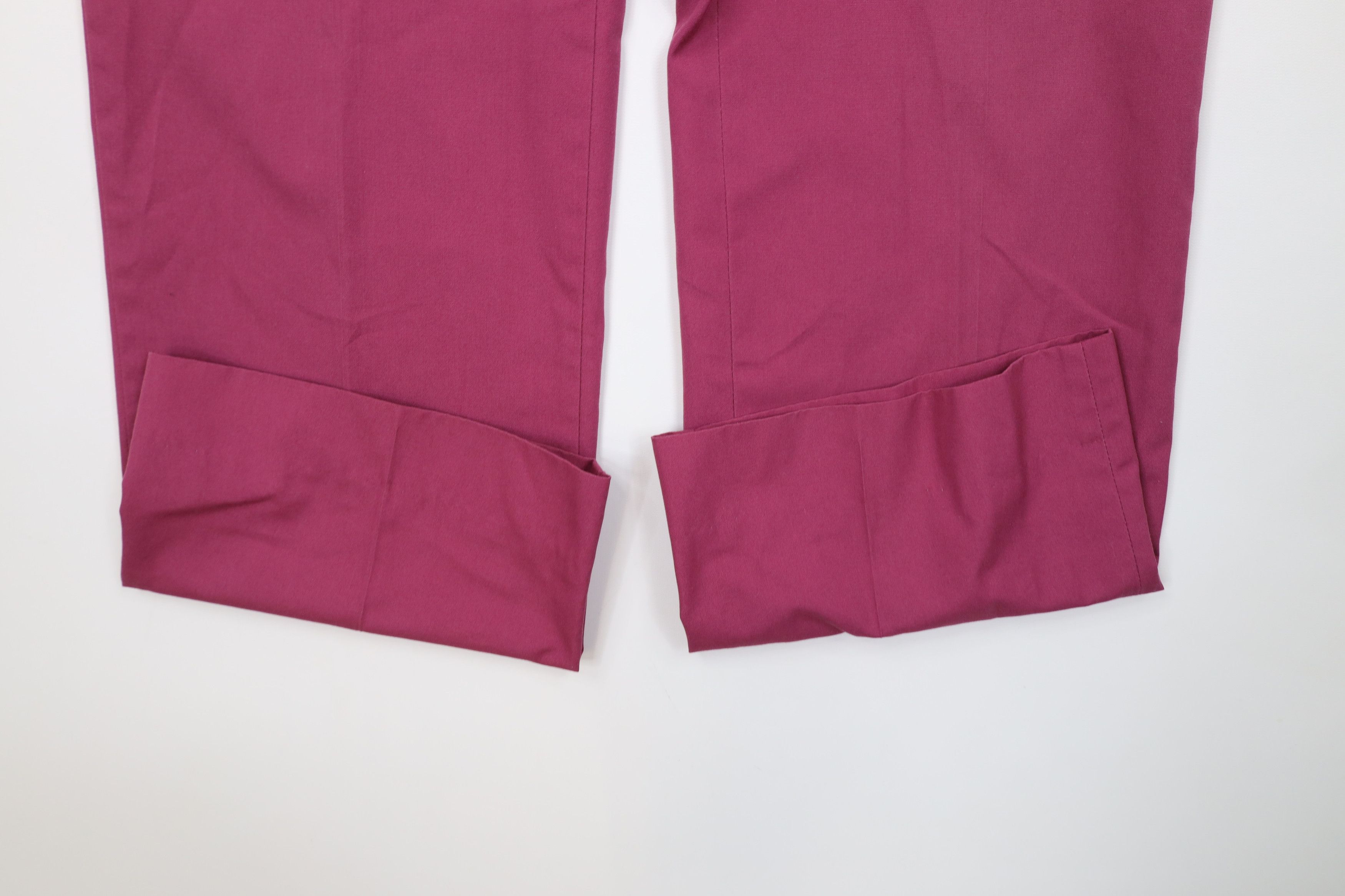 Vintage Vintage 70s Streetwear Bell Bottoms Chino Pants Purple USA Size US 34 / EU 50 - 5 Thumbnail