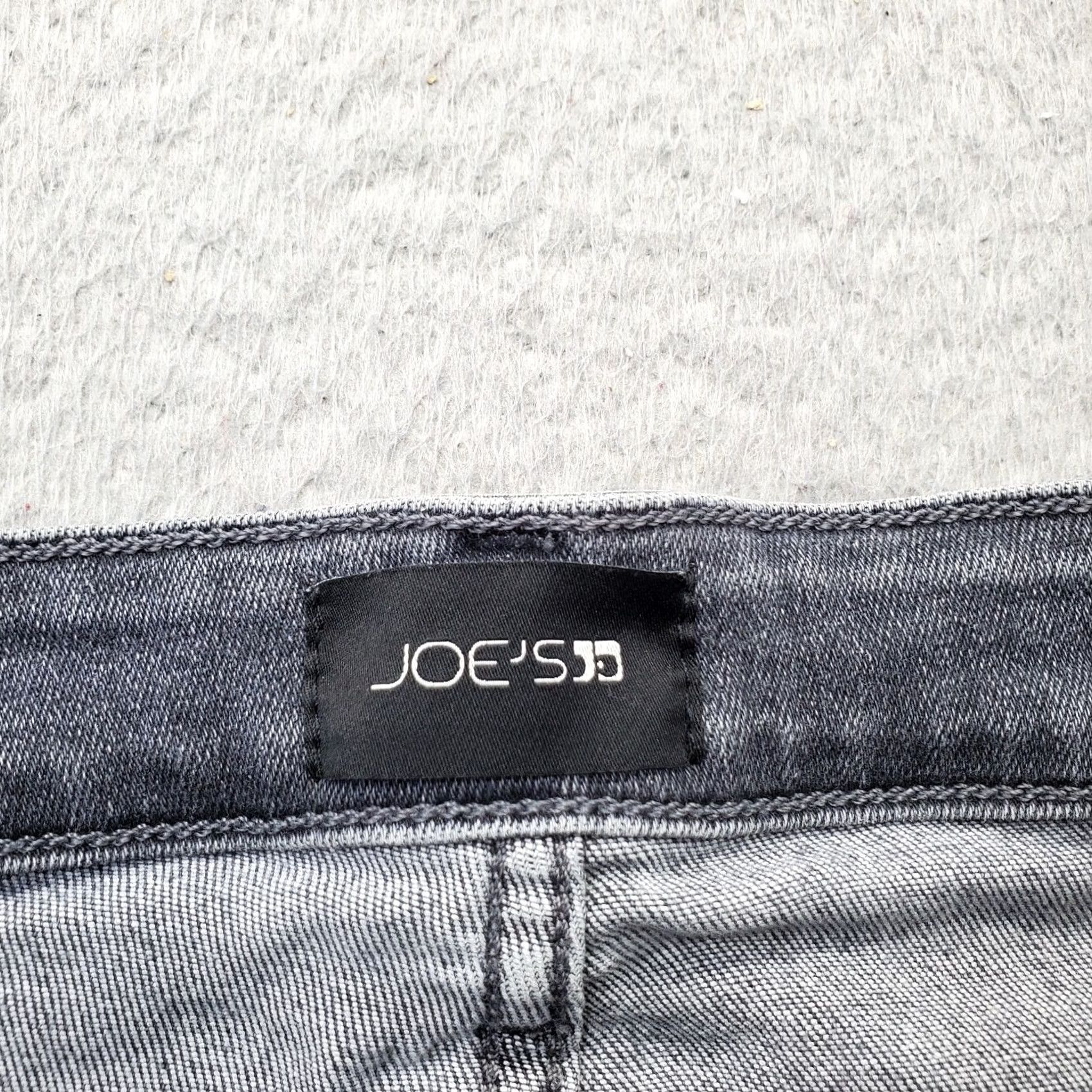 Denime Joe's Skinny Jeans Womens Size 28 Gray Denim Distressed Mid Rise Size 28" / US 6 / IT 42 - 6 Thumbnail