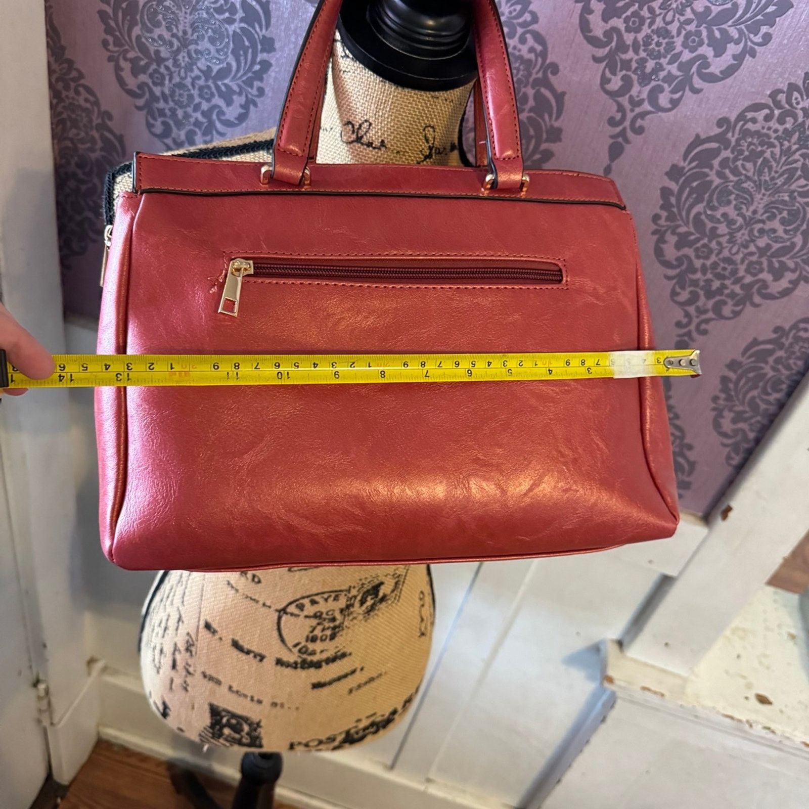 NBDN Nobrandedon Mellow World tooled vegan leather hand bag Size ONE SIZE - 7 Thumbnail